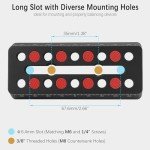 YUEOCT 100mm Telescope Dovetail Mounting Plate