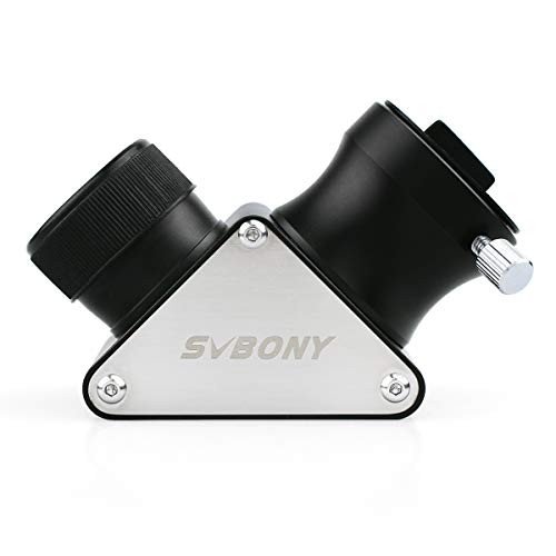 SVBONY 1.25" 90° Metal Mirror Diagonal for Telescopes