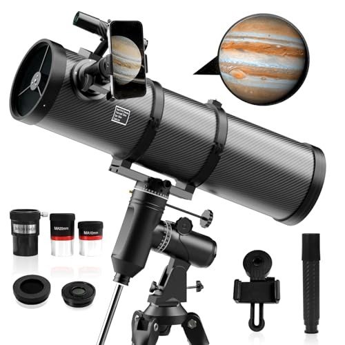 150EQ High-Powered Reflector Telescope for Beginners