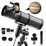 150EQ High-Powered Reflector Telescope for Beginners