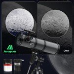 150EQ High-Powered Reflector Telescope for Beginners