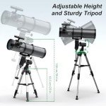 150EQ High-Powered Reflector Telescope for Beginners