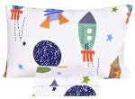 Space-Themed Twin Bed Sheet Set for Kids