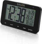 Large Display Radio-Controlled Alarm Clock for Astronomy