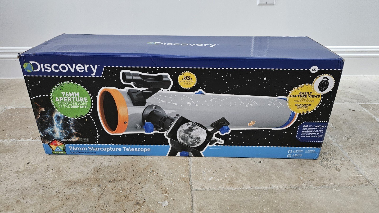 Discover 76MM Starcapture Telescope for Beginners