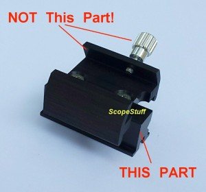 Finder Foot for Meade and Explore Scientific Telescopes
