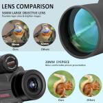 High Power 12x56 Monocular with Smartphone Adapter