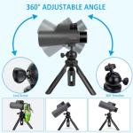 High Power 12x56 Monocular with Smartphone Adapter