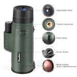 40X60 Monocular Telescope with Smartphone Holder
