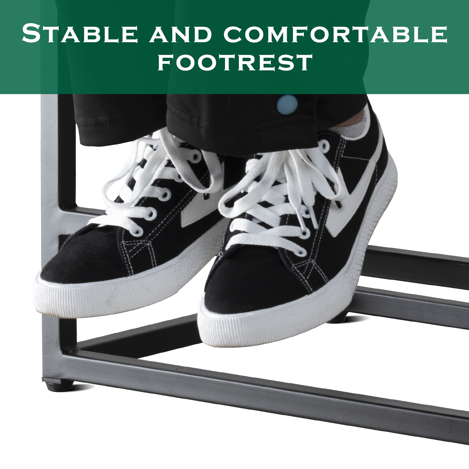 Homall Black Upholstered Stool Set (2)