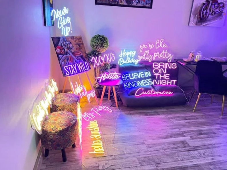 Personalized Neon Signs for Home Wall Decor and Gifts