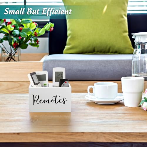 Wooden Remote Control Holder for Home Decor