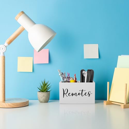 Wooden Remote Control Holder for Home Decor