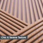 Modern Wooden Mountain Wall Art Set of 2