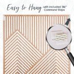 Modern Wooden Mountain Wall Art Set of 2