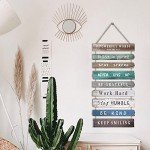 Rustic Motivational Wood Wall Art for Home