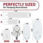 Damage-Free Hanging Strips and Hooks Variety Pack