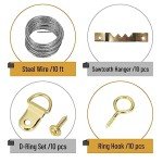 Mr. Pen Picture Hanging Set - 220 Pieces