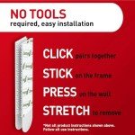 Command Picture Hanging Strips, Damage-Free, 16 Pairs