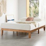 Mellow Naturalista 12" Solid Wood Platform Bed