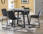 Centiar Gray and Black Dining Room Table