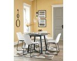 Centiar Gray and Black Dining Room Table