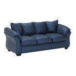 Darcy Dark Blue Casual Plush Sofa by Ashley