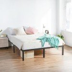 Queen Size Heavy Duty Steel Bed Frame - Black