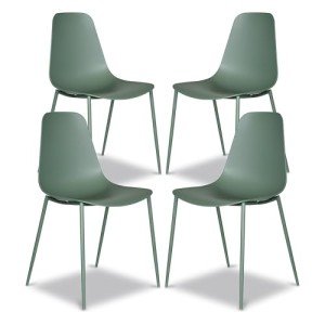 POLY & BARK Isla Set of 4 Mint Chairs