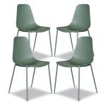 POLY & BARK Isla Set of 4 Mint Chairs
