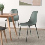POLY & BARK Isla Set of 4 Mint Chairs