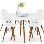 Mid-Century Modern 5-Piece Dining Set