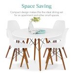 Mid-Century Modern 5-Piece Dining Set