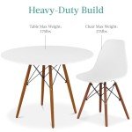 Mid-Century Modern 5-Piece Dining Set