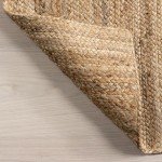 nuLOOM Rigo Handwoven Jute Area Rug 180x270 cm