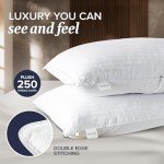 Beckham Luxury Linens Cooling Gel Pillow Set