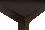 Kimonte Black Rectangular Dining Room Table