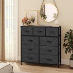 YITAHOME 9-Drawer Fabric Dresser Organizer Unit
