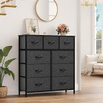 YITAHOME 9-Drawer Fabric Dresser Organizer Unit