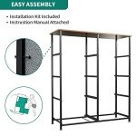 YITAHOME 8-Drawer Fabric Dresser with Wooden Top