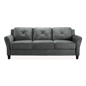 Harrington Grey Sofa by Lifestyle Solutions