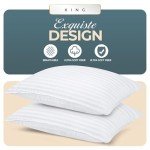 King Size Cooling Pillows Set for All Sleepers