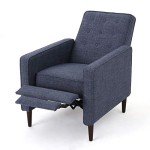 Christopher Knight Home Dark Blue Recliner Chair