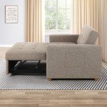 3-in-1 Convertible Sofa Bed for Small Spaces
