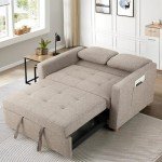 3-in-1 Convertible Sofa Bed for Small Spaces