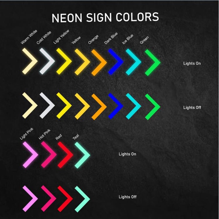 Personalized Neon Signs for Home Wall Decor and Gifts