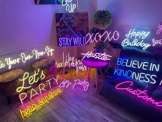 Personalized Neon Signs for Home Wall Decor and Gifts
