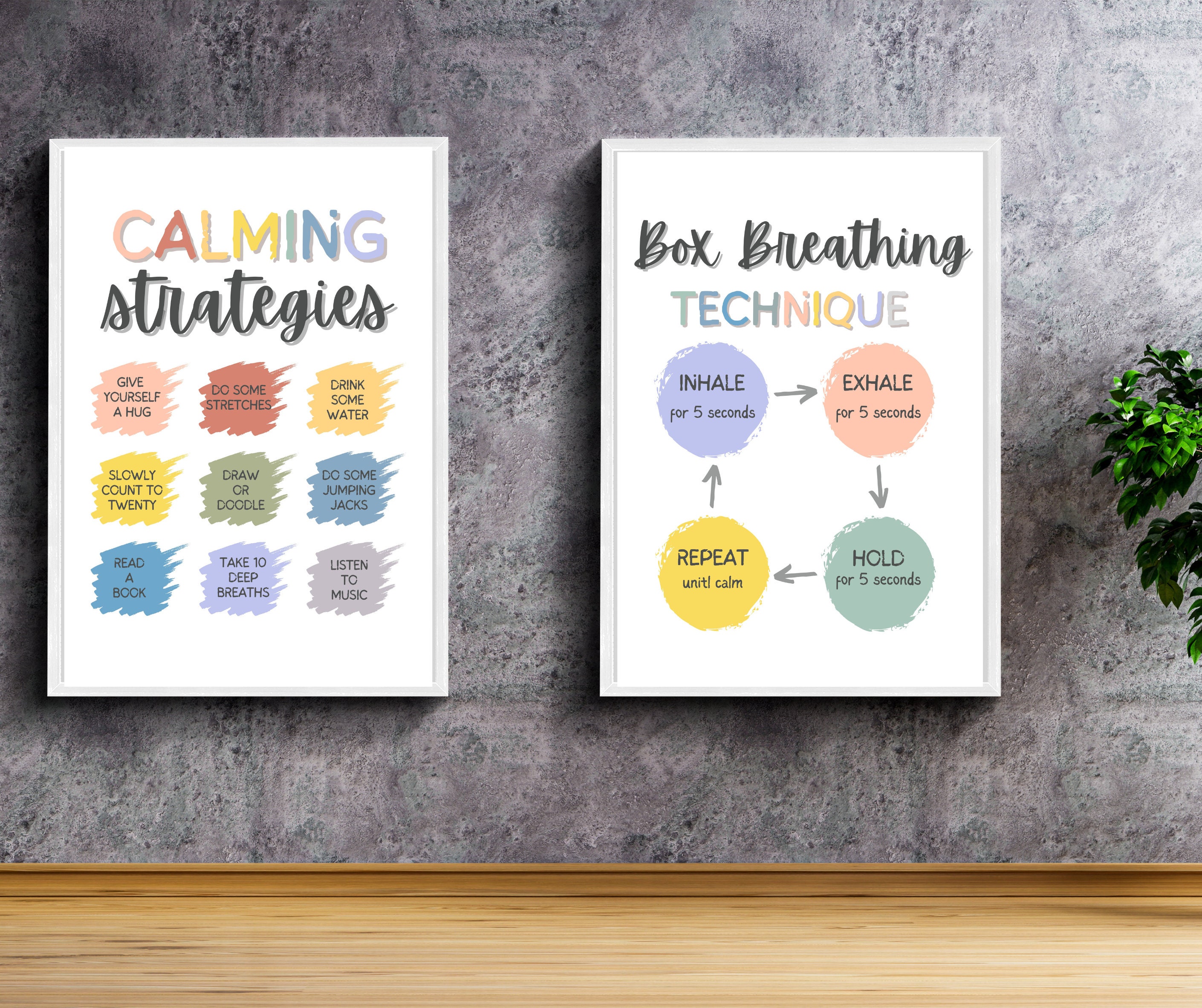 Therapy Office Decor Mega Bundle - Inspirational Wall Set