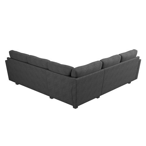 Convertible L Shaped Sectional Sofa for Small Apartments