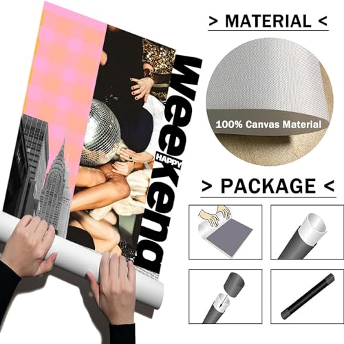 Retro New York Poster for College Apartment Decor